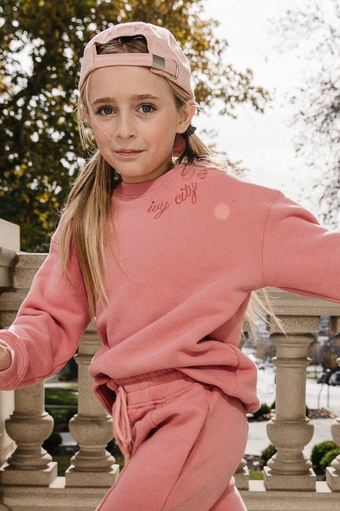 Mini Ivy City Sweatshirt In Pink 7 Mini Ivy City Sweatshirt In Pink - Image 7