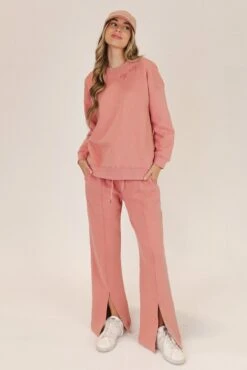 Ivy City Sweatshirt In Pink 19 Ivy City Sweatshirt In Pink -Ivy City Co Dress sweats 37 558520