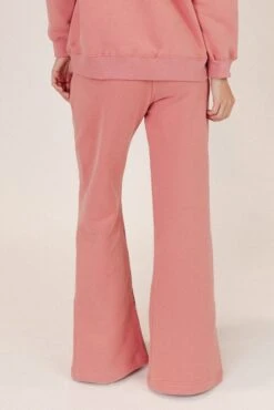 Ivy City Flare Sweatpants In Pink -Ivy City Co Dress sweats 57 529305