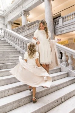 Mini Tabitha Coat In Cream Suede - FINAL SALE -Ivy City Co Dress tabitha cream mini 18 101288