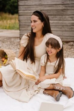 Mini Sienna Dress In Cream - FINAL SALE 17 Mini Sienna Dress In Cream - FINAL SALE -Ivy City Co Dress web siennaandgracie 1