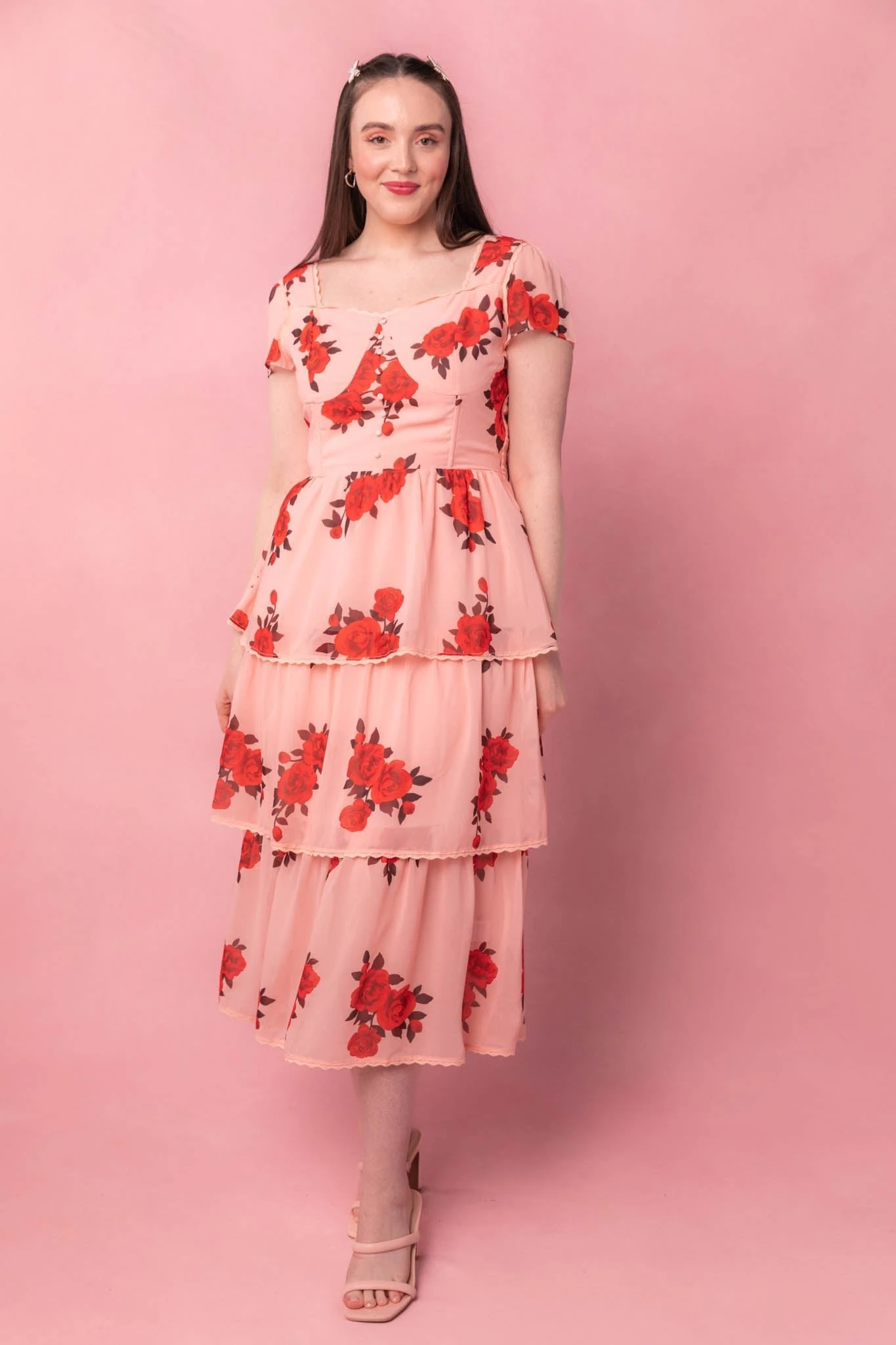 Roses Are Red Dress - FINAL SALE 1 Roses Are Red Dress - FINAL SALE