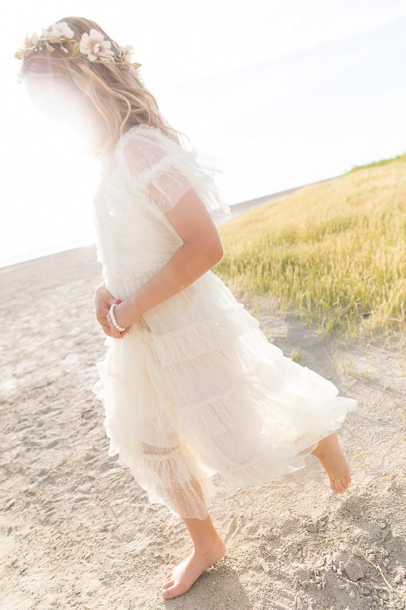 Mini Maxi Whimsical Dress In White 11 Mini Maxi Whimsical Dress In White - Image 11