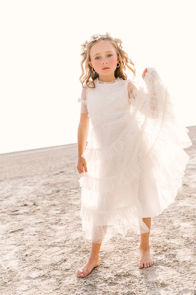 Mini Maxi Whimsical Dress In White 12 Mini Maxi Whimsical Dress In White - Image 12