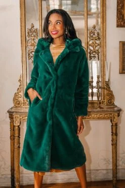 Willa Coat In Green - FINAL SALE -Ivy City Co Dress willa green 14 807404