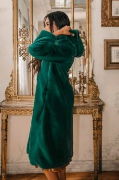 Willa Coat In Green - FINAL SALE -Ivy City Co Dress willa green 18 812215