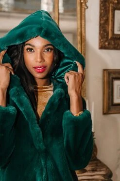 Willa Coat In Green - FINAL SALE -Ivy City Co Dress willa green 22 998397