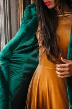 Willa Coat In Green - FINAL SALE -Ivy City Co Dress willa green 27 816448