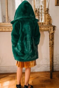 Mini Willa Coat In Green - FINAL SALE -Ivy City Co Dress willa green mini 9 751922
