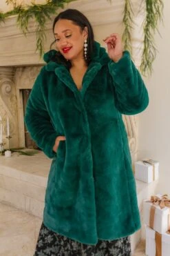 Willa Coat In Green - FINAL SALE -Ivy City Co Dress willa green plus 06 641509
