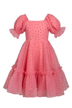 Mini Wonderland Dress In Pink Hearts -Ivy City Co Dress wonderland sweetheart mini front 516718